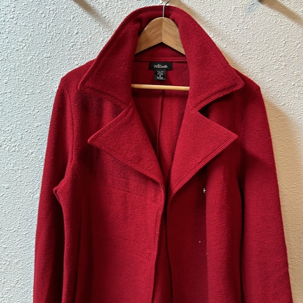 100% Wool Red Jacket - Picture 4 of 13